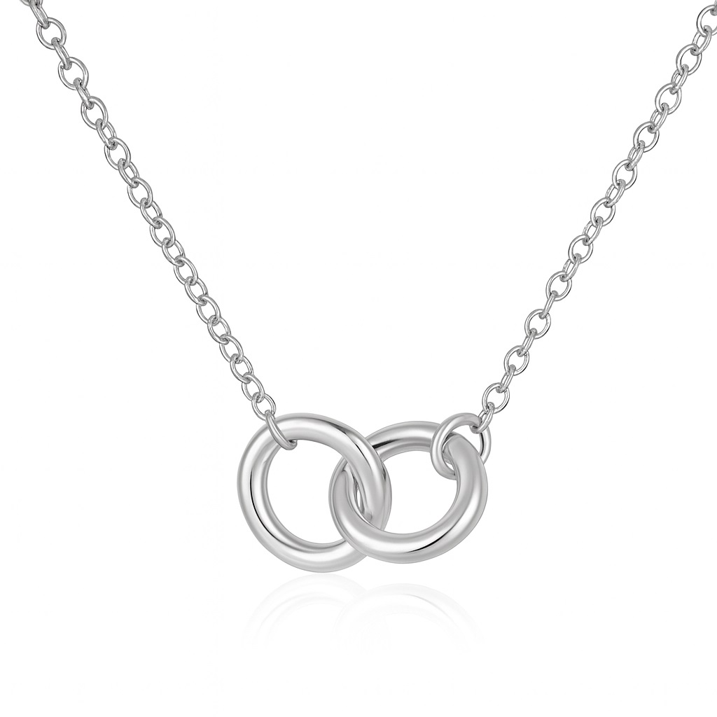 Collier argent rh, RH