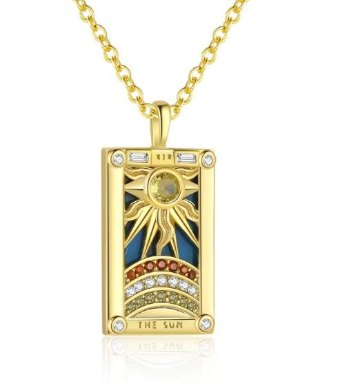 Collier argent rh, oz