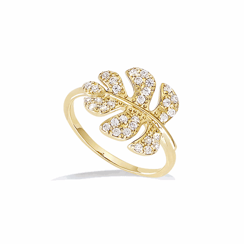 Bague en plaqué or – 12ED0440CZ