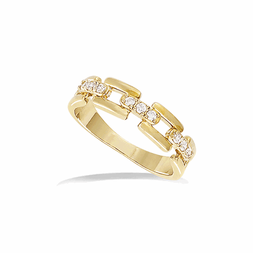 Bague en plaqué or – 12ED0490CZ