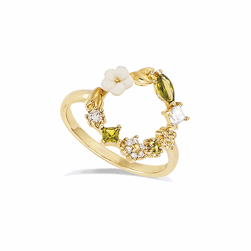 Bague en plaqué or – 12ED0580OL