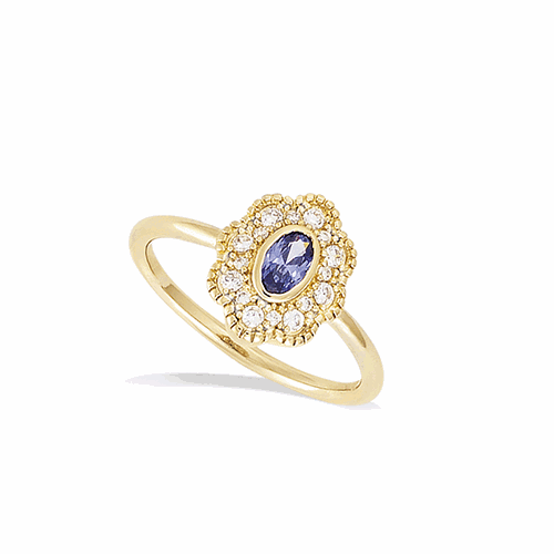 Bague en plaqué or – 12ED1770TZ