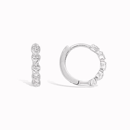 Boucles d’oreilles argent rh 21EC0350CZ