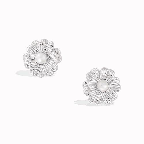 Boucles d’oreilles argent rh 21EC0760P