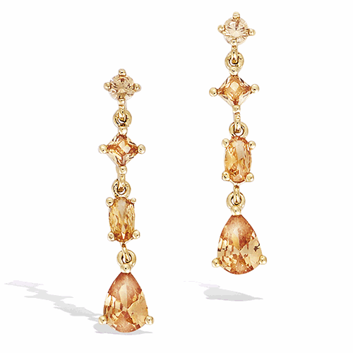 Boucles d’oreilles en plaqué or – 22ED0360CH