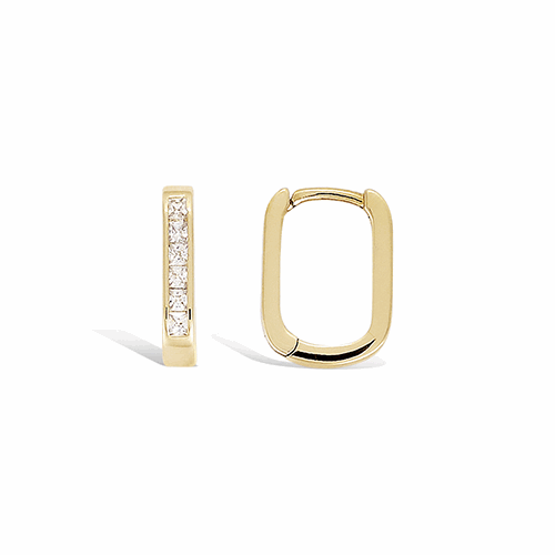 Boucles d’oreilles en plaqué or – 22ED1210CZ