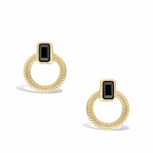 Boucles d’oreilles en plaqué or – 22ED1220ZN