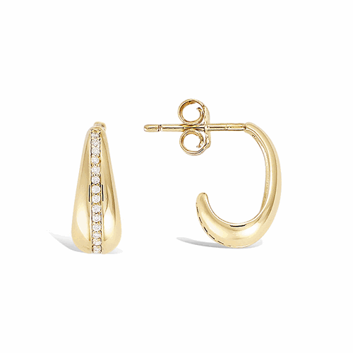 Boucles d’oreilles en plaqué or – 22ED1270CZ