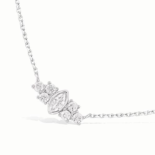 Collier argent rh 51EC0210CZ