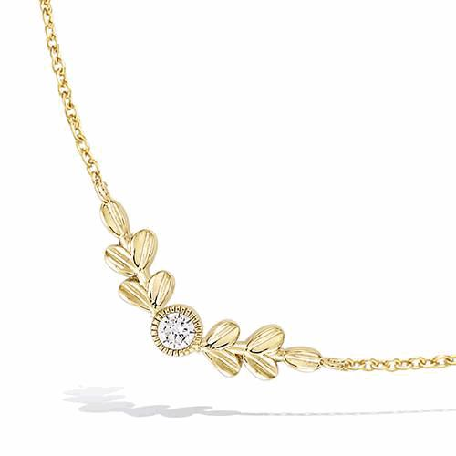 COLLIER Plaqué Or – 52EC0850CZ