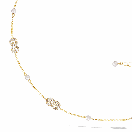 Collier en plaqué or – 52ED0530SP
