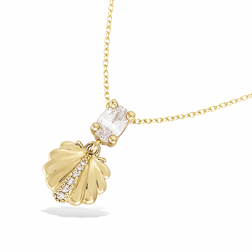 Pendentif en plaqué or – 62ED0990CZ