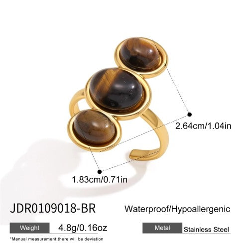 BAGUE ACIER REF BG0109018-BR
