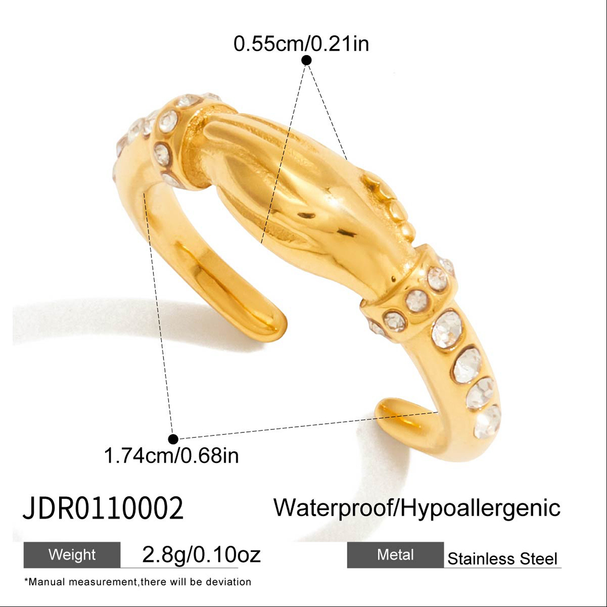 Bague en acier – BG0110002