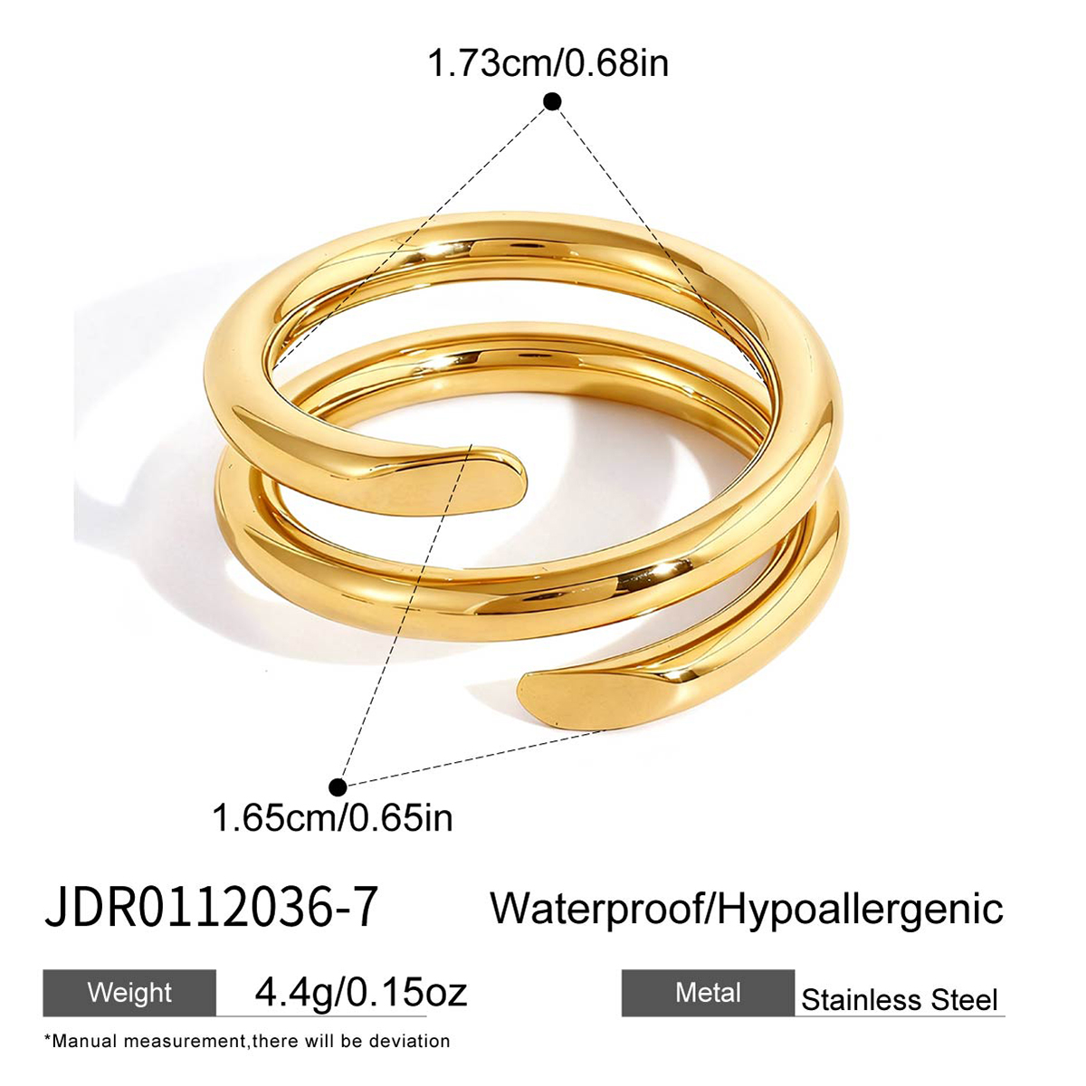 Bague en acier – BG0112036-7