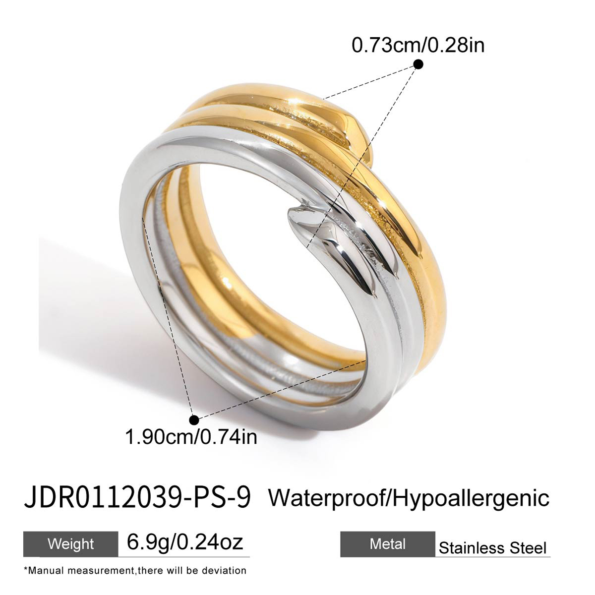 Bague en acier – BG0112039-PS-9
