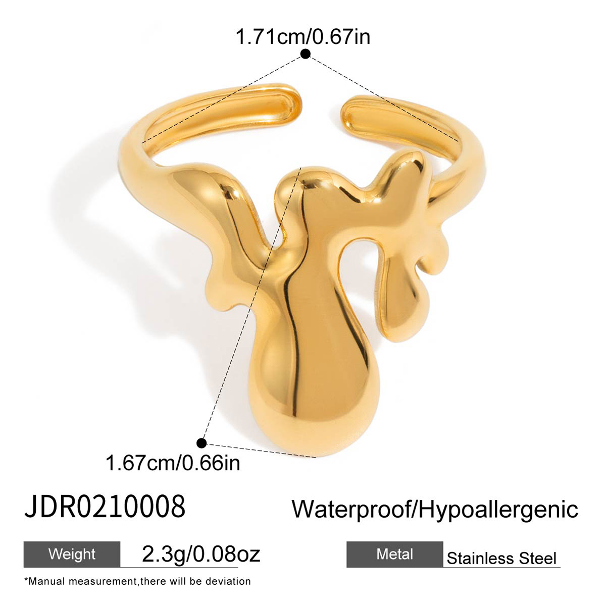 Bague en acier – BG0210008