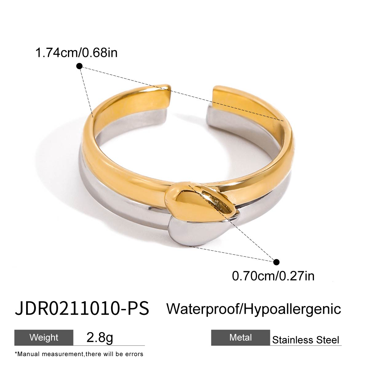 Bague en acier – BG0211010-PS