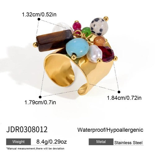 BAGUE ACIER REF BG0308012