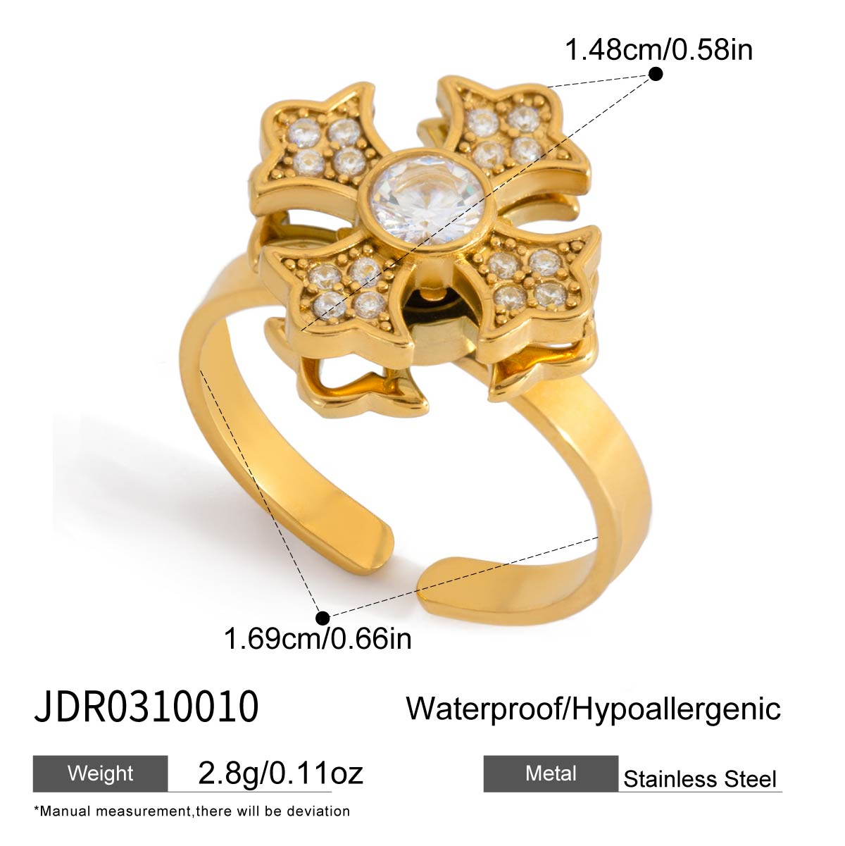 Bague en acier – BG0310010