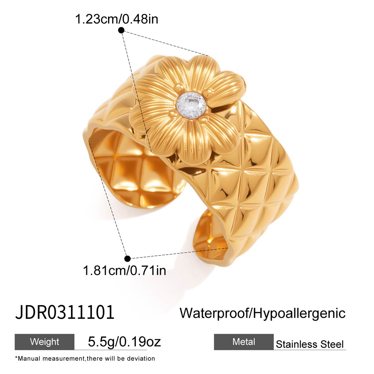 Bague en acier – BG0311101