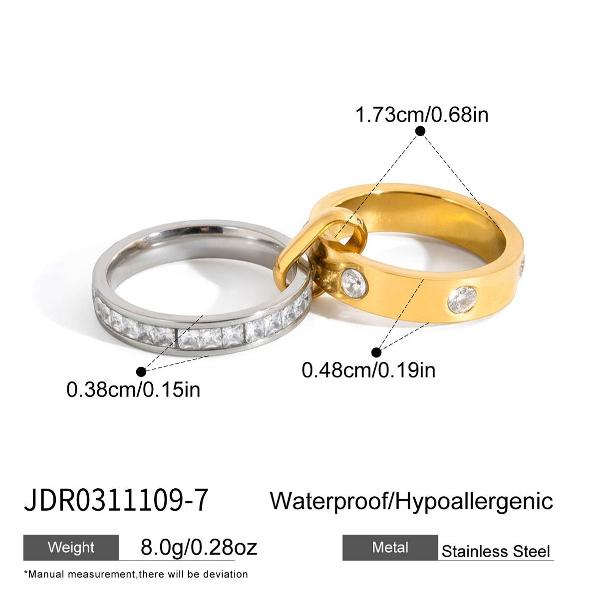 Bague en acier – BG0311109-7