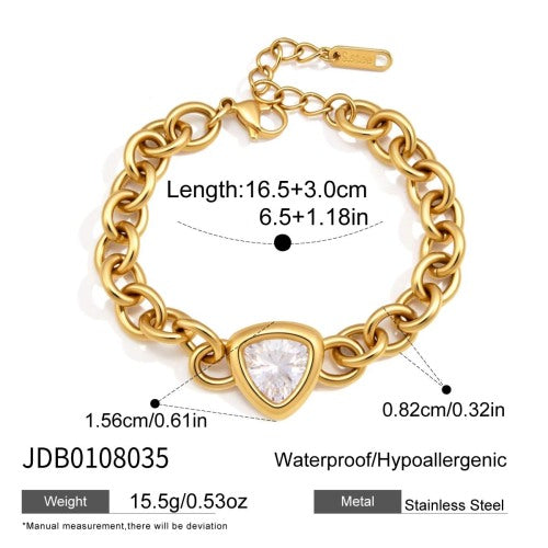 BRACELET ACIER REF BR0108035