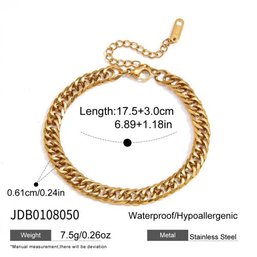 BRACELET ACIER REF BR0108050