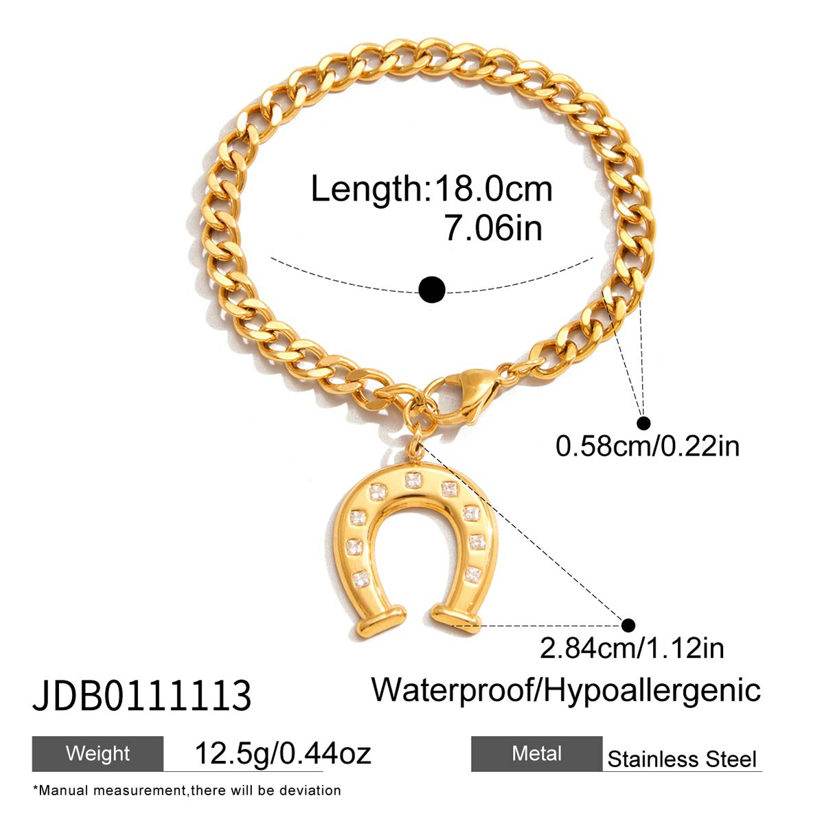 Bracelet en acier – BR0111113
