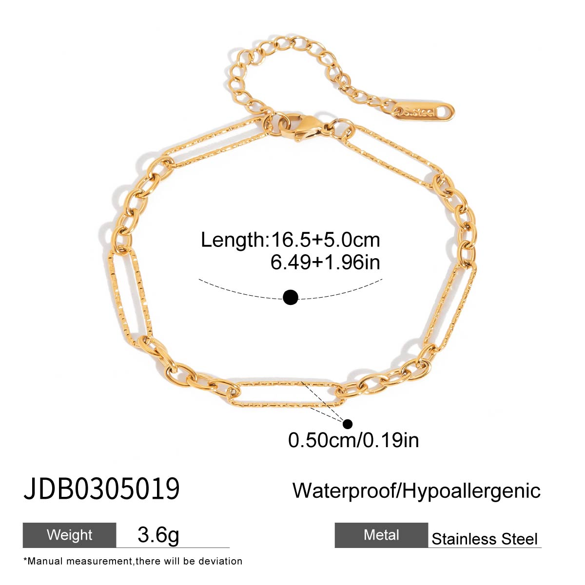 Bracelet en acier – BR0305019