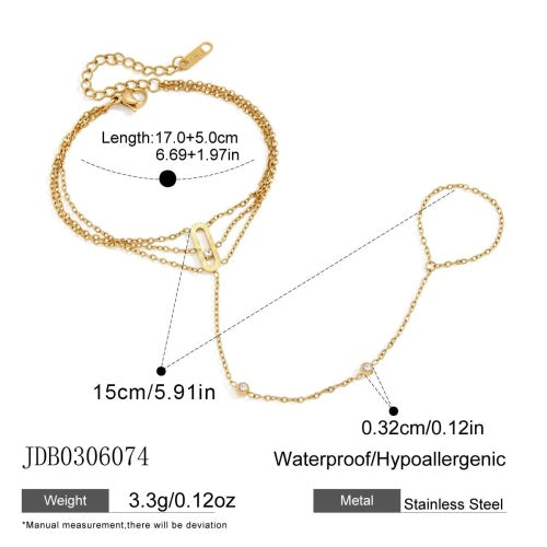 BRACELET ACIER REF BR0306074