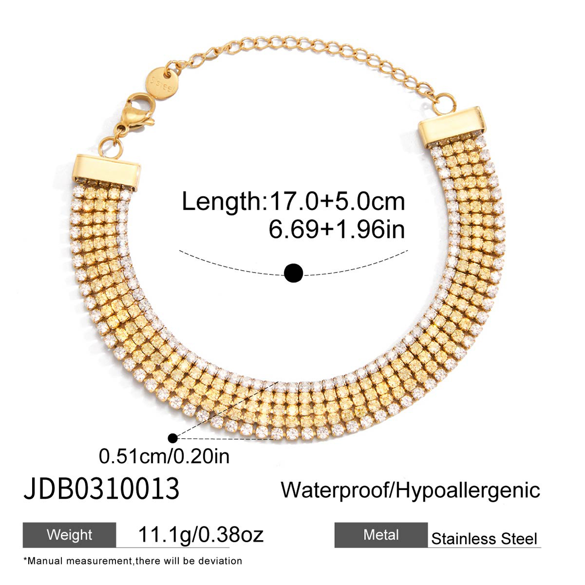 Bracelet en acier – BR0310013