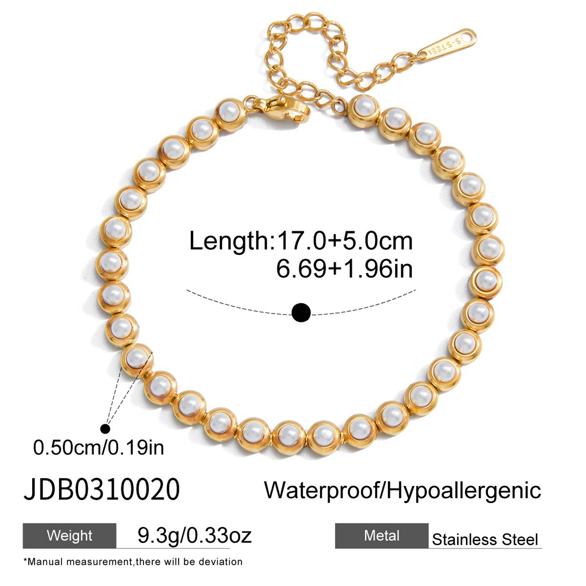 Bracelet en acier – BR0310020