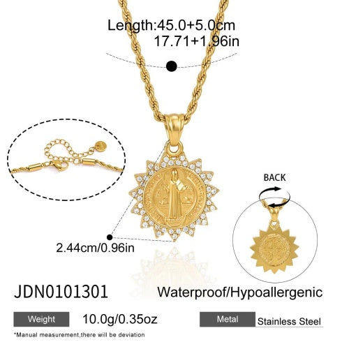Collier en acier – COL0101301