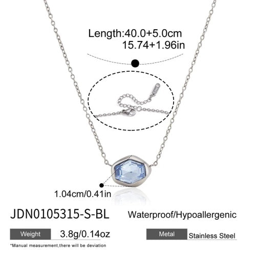 COLLIER ACIER REF COL0105315-S-BL