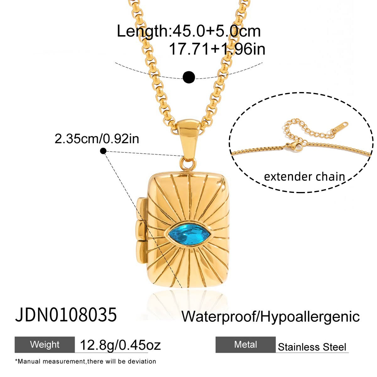 Collier en acier – COL0108035