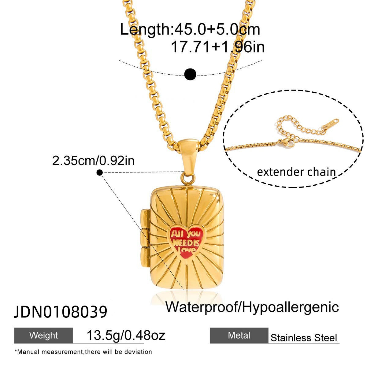 Collier en acier – COL0108039