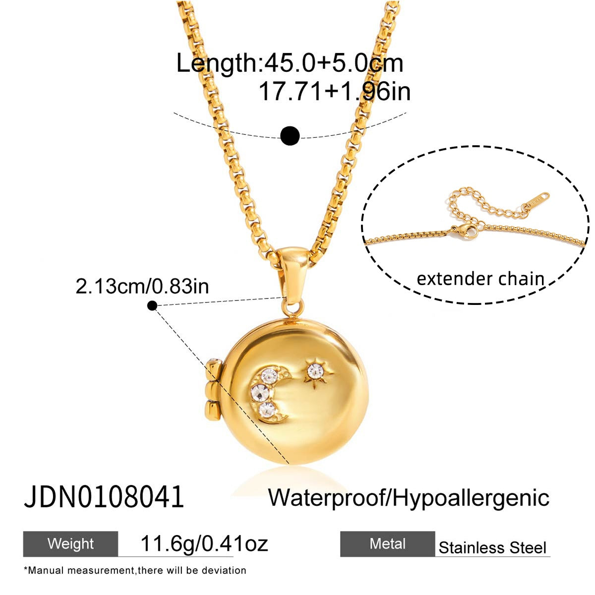 Collier en acier – COL0108041