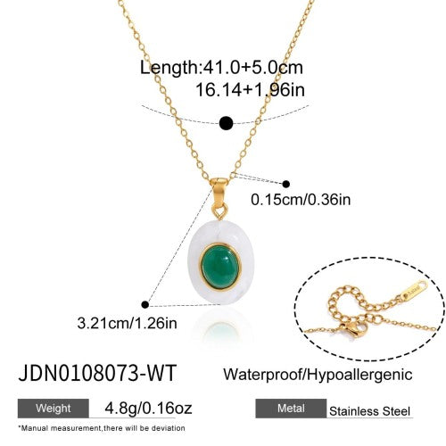 COLLIER ACIER REF COL0108073-WT