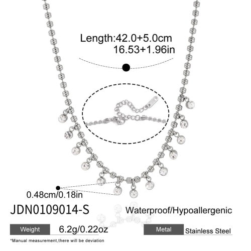 Collier en acier – COL0109014-S