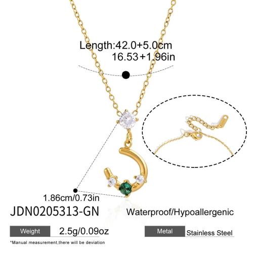 COLLIER ACIER REF COL0205313-GN
