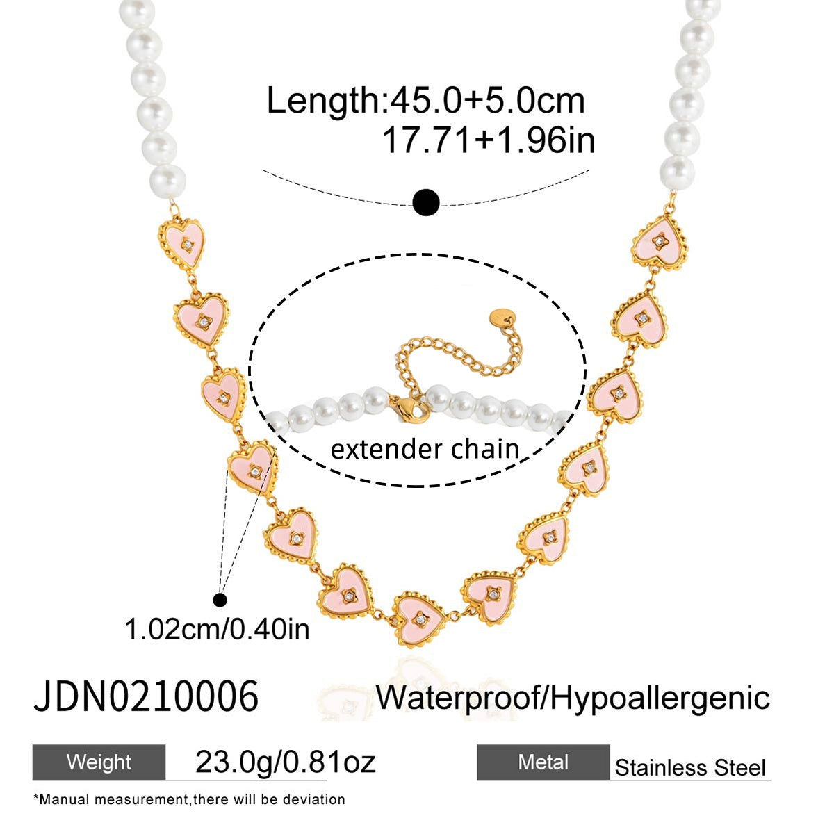 Collier en acier – COL0210006