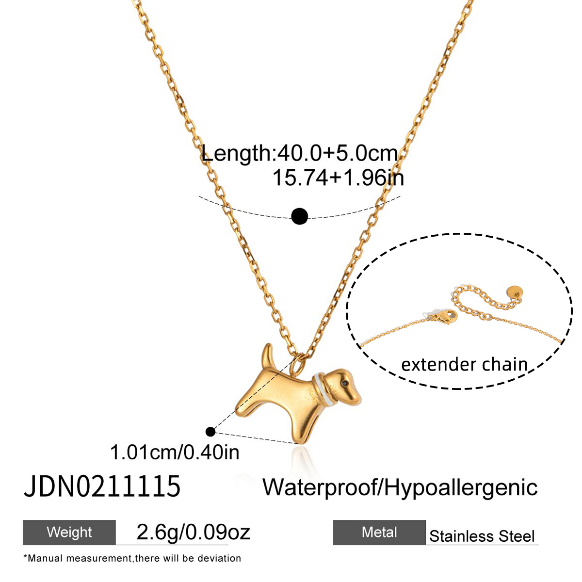 Collier en acier – COL0211115