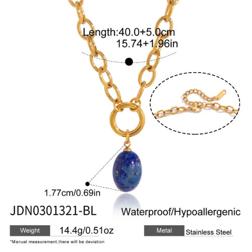 Collier en acier – COL0301321-BL