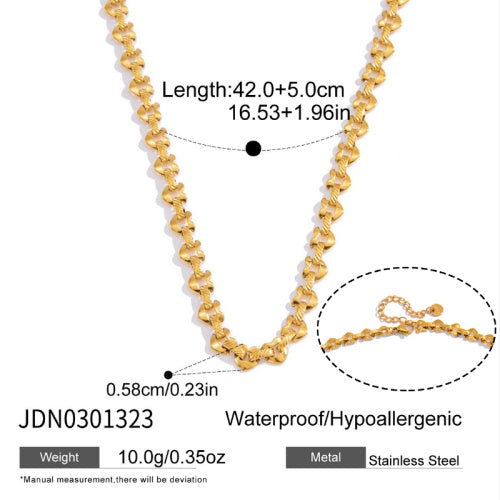 Collier en acier – COL0301323
