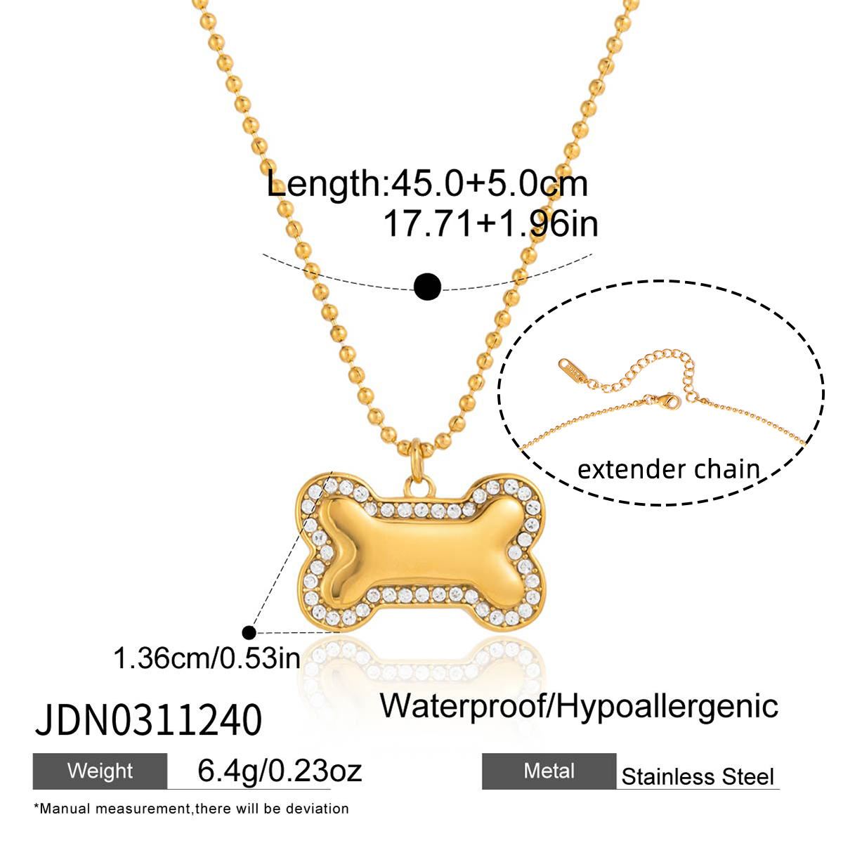Collier en acier – COL0311240