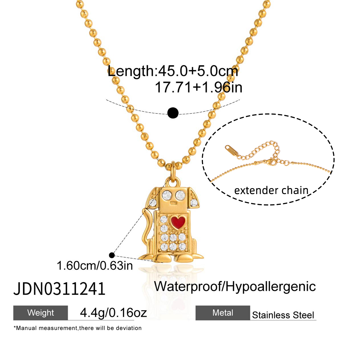 Collier en acier – COL0311241