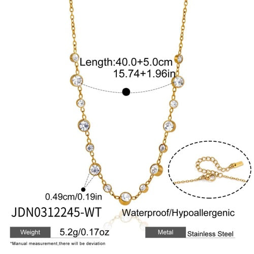 Collier en acier – COL0312245-WT