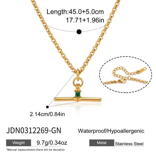 COLLIER ACIER REF COL0312269-GN