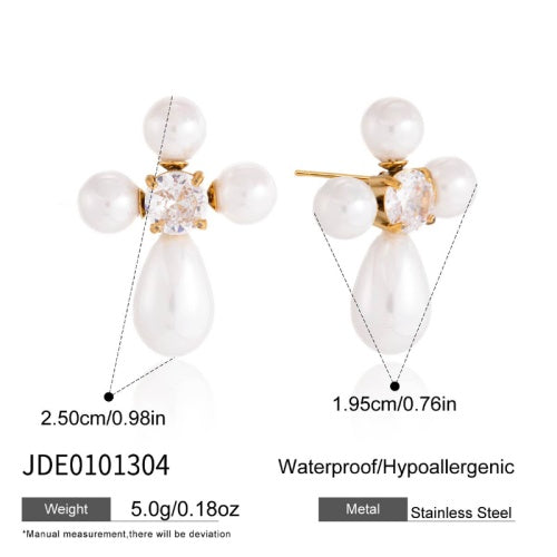Boucles d’oreilles en acier – E0101304